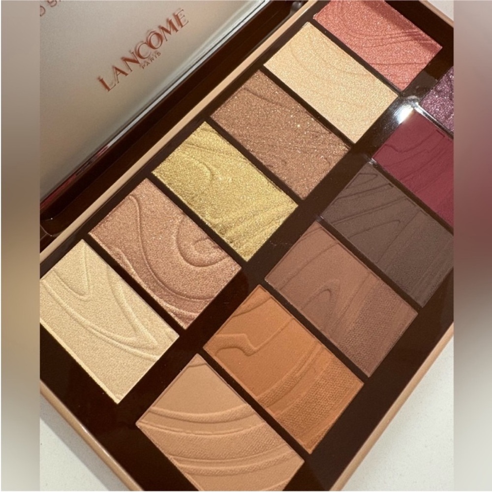 Lancome Idôle Café Crush Eyeshadow Palette - Pink, Gold, Brown - Picture 5 of 7